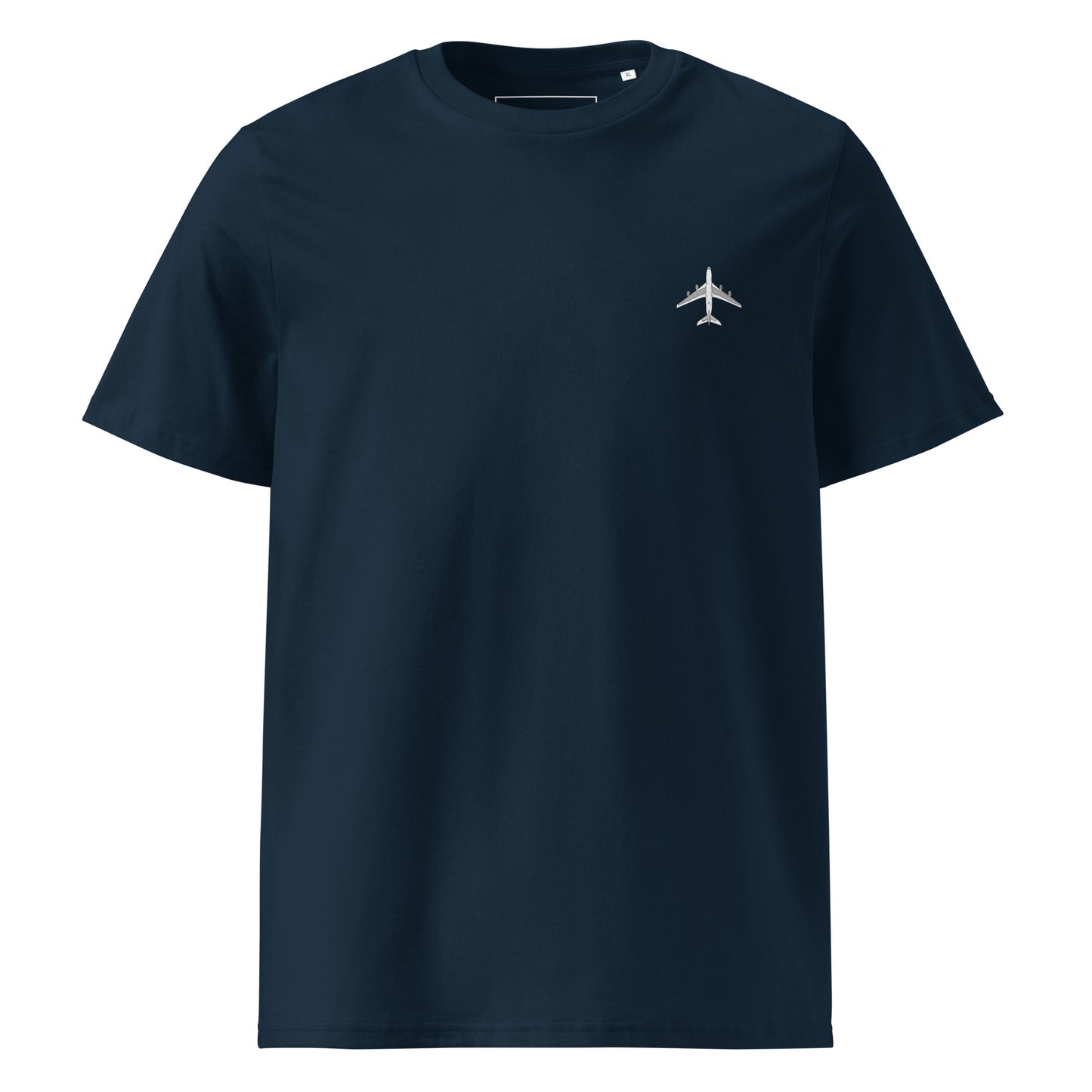 Aeroplane (small) - Unisex Organic Cotton T-shirt