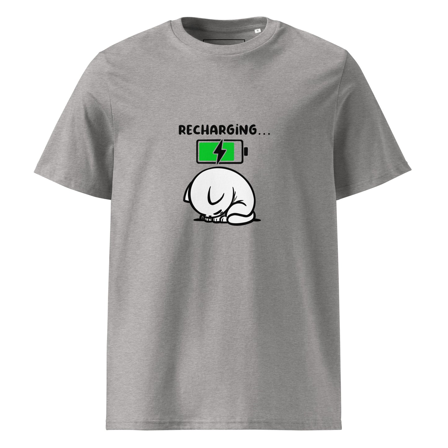 Recharging - Unisex Organic Cotton T-shirt