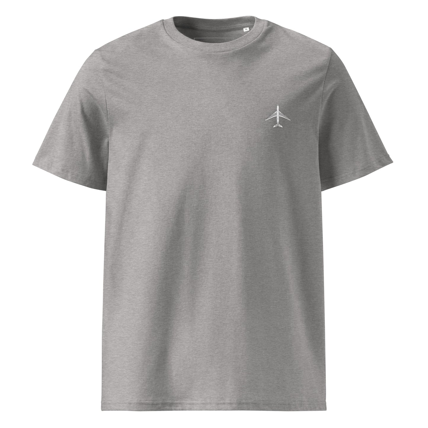 Aeroplane (small) - Unisex Organic Cotton T-shirt