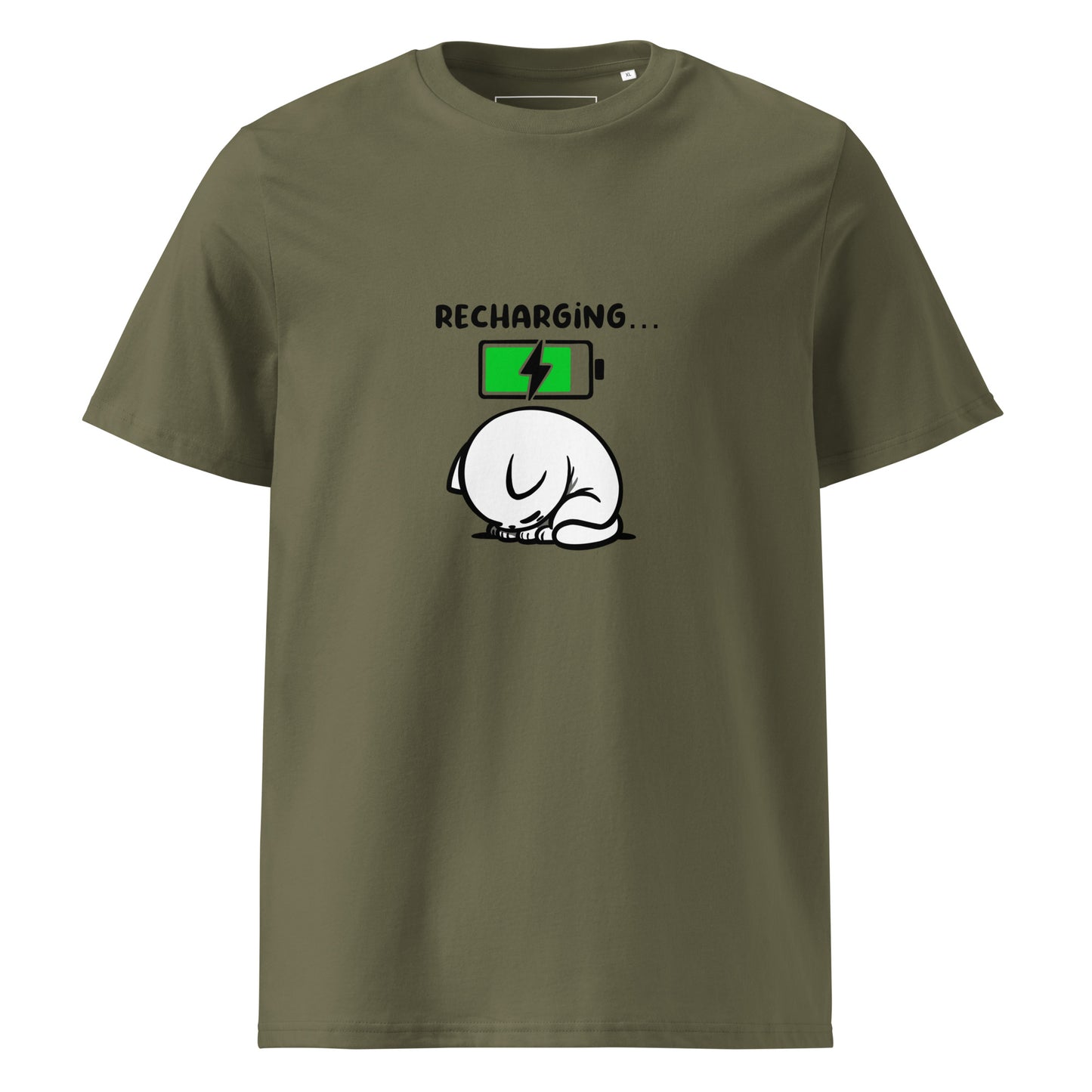 Recharging - Unisex Organic Cotton T-shirt