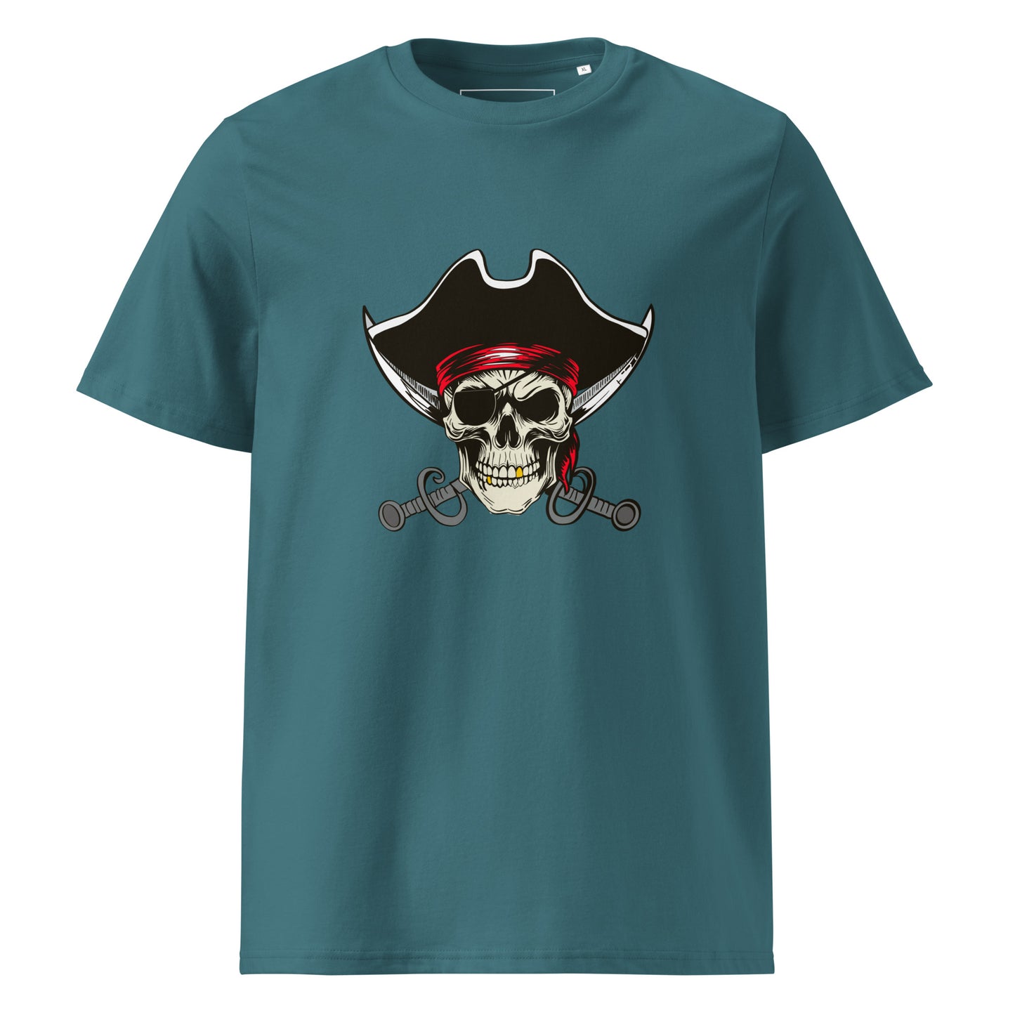 Skull Pirate - Unisex Organic Cotton T-shirt