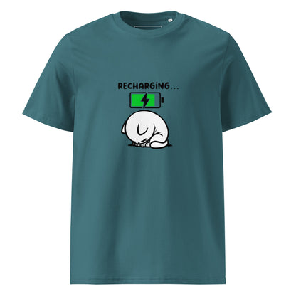 Recharging - Unisex Organic Cotton T-shirt