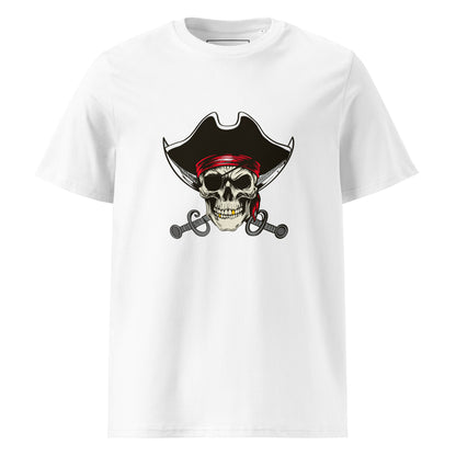 Skull Pirate - Unisex Organic Cotton T-shirt