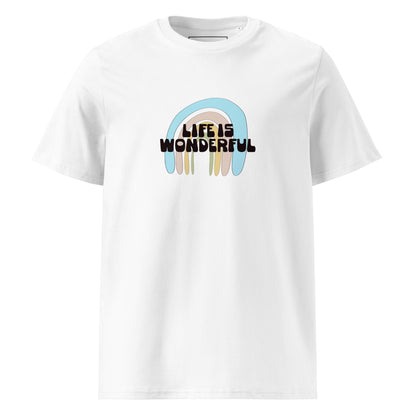 Life is wonderful - Unisex Organic Cotton T-shirt