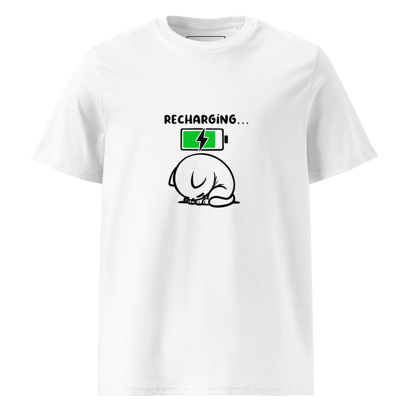 Recharging - Unisex Organic Cotton T-shirt