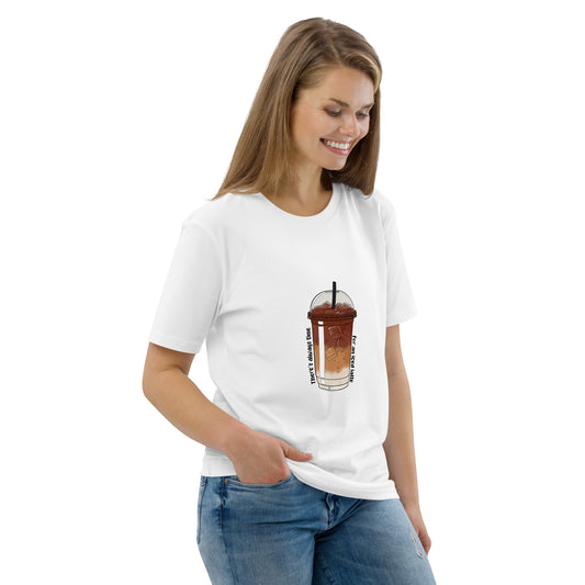 Iced Latte - Unisex Organic Cotton T-shirt