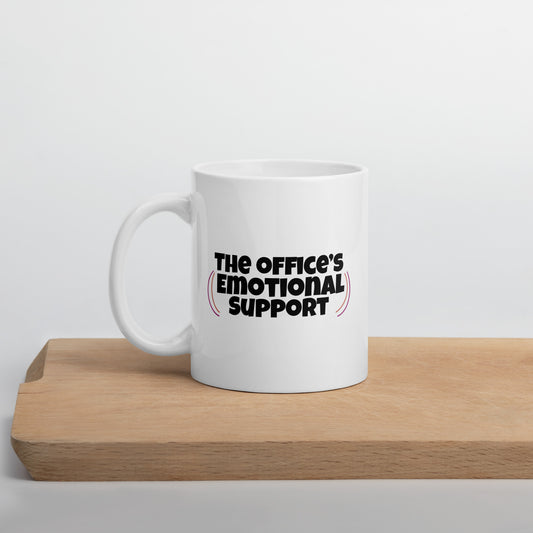 The Office's Emotional Support - Ceramic Mug